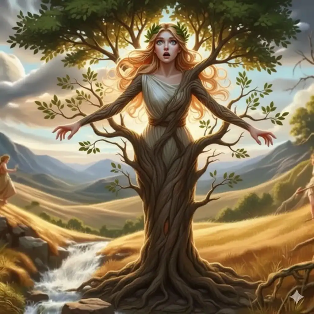 Il mito di Apollo e Dafne 3 La metamorfosi di Dafne dal mito di Apollo e Dafne