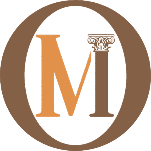 Logo onlymythos no sfondo