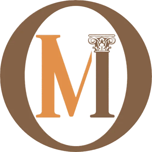 Logo onlymythos no sfondo