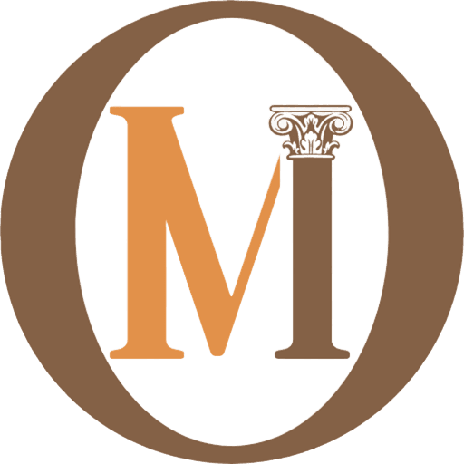 Logo onlymythos no sfondo