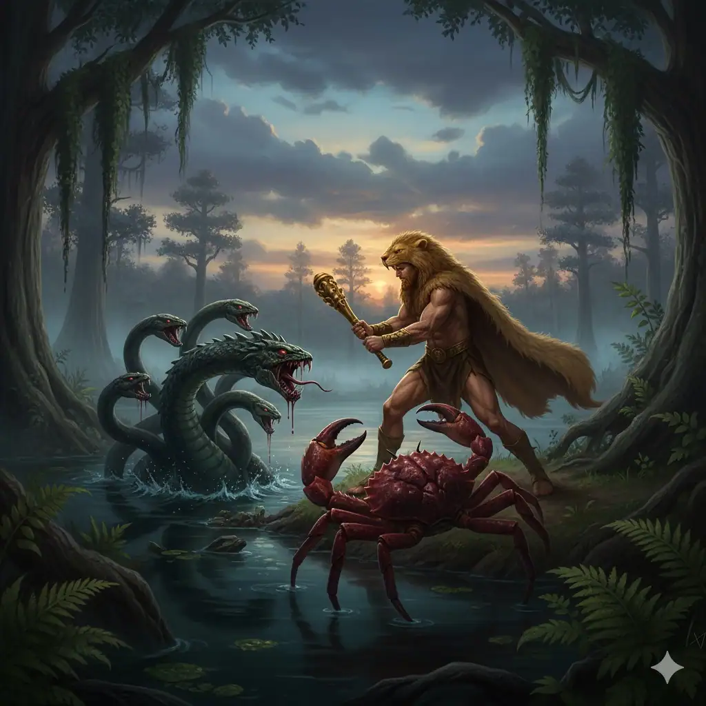 Le dodici fatiche di Eracle 2 La seconda fatica di Eracle