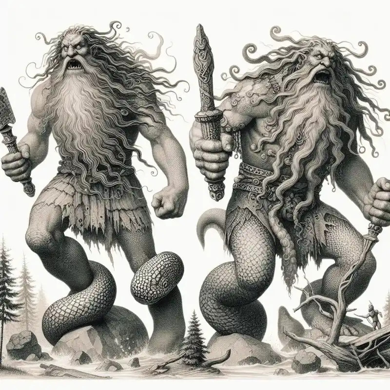 Zeus 3 Rappresentazione dei Giganti