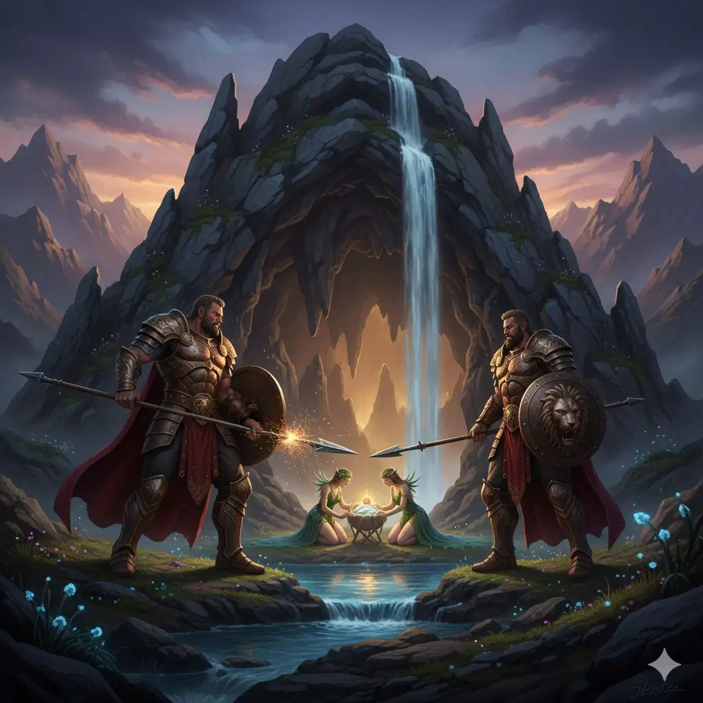 Zeus e Callisto 4 La Grotta di Zeus a Creta