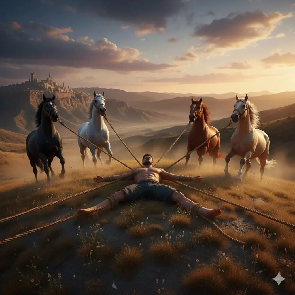 Dioniso 3 La fine di Licurgo imposta dal dio Dioniso o dio Bacco (dio del vino Bacco)