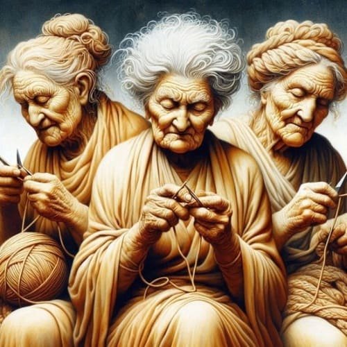 Figli della Notte 9 moire-greche-parche