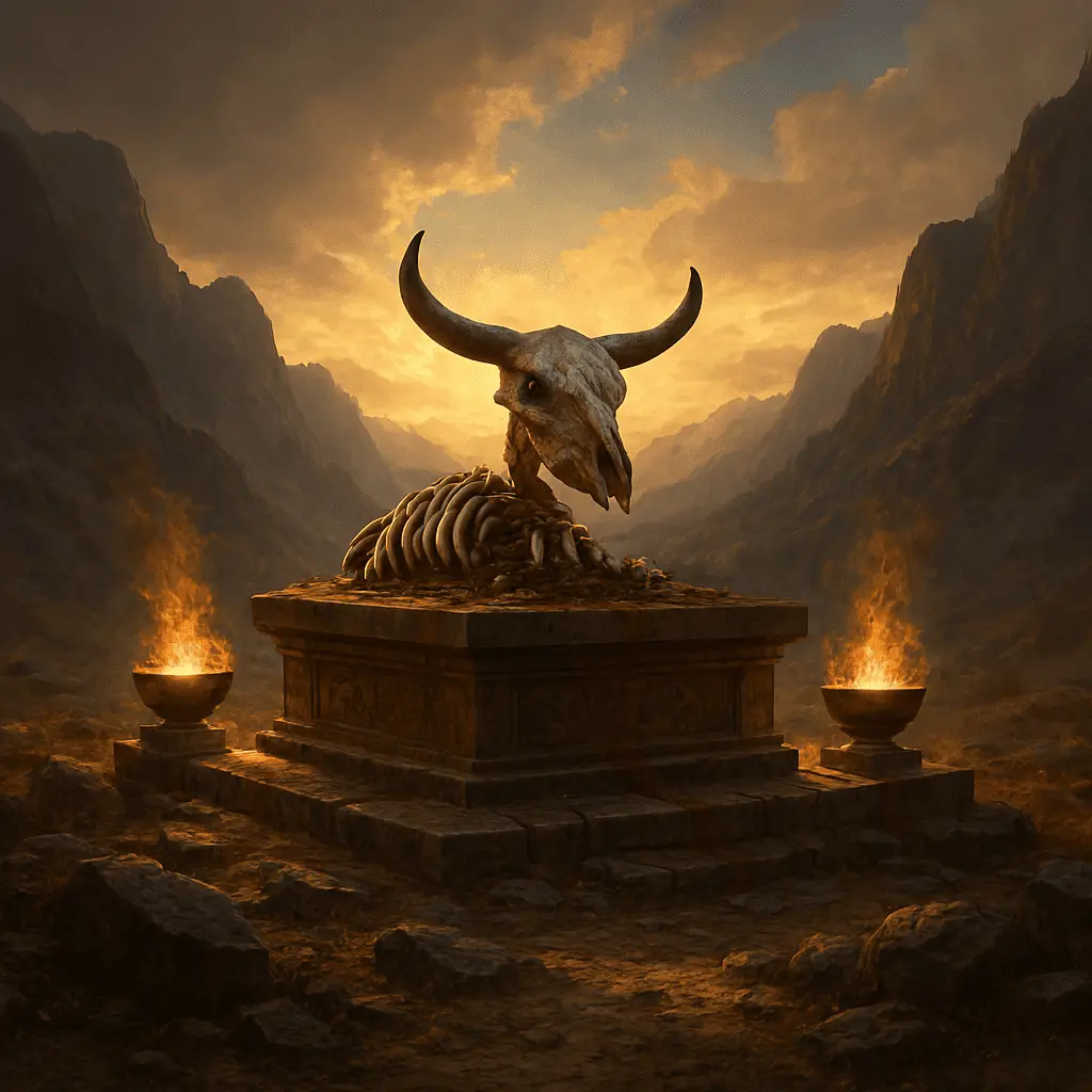 Prometeo 1 Rappresentazione di un sacrificio agli Dei