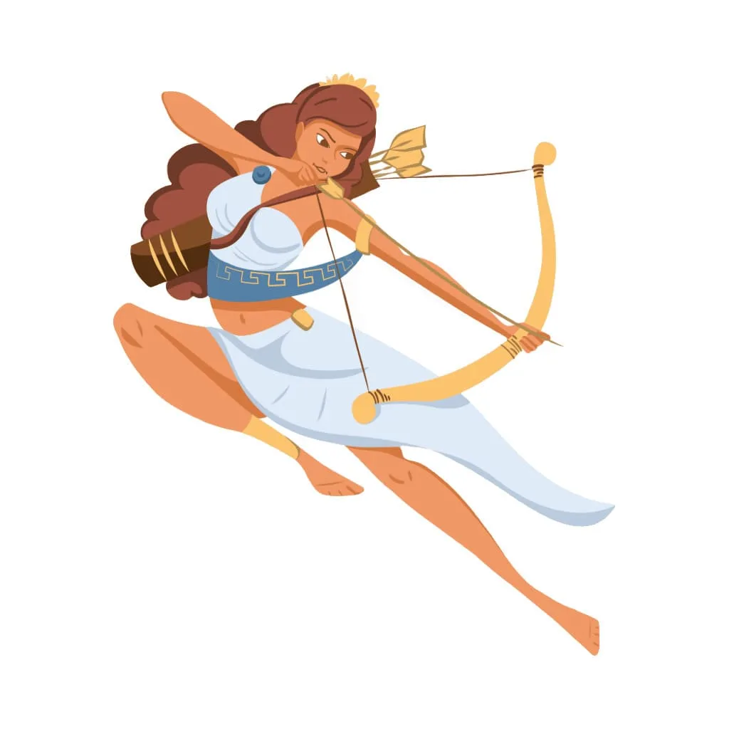 icona dea Artemide o Diana