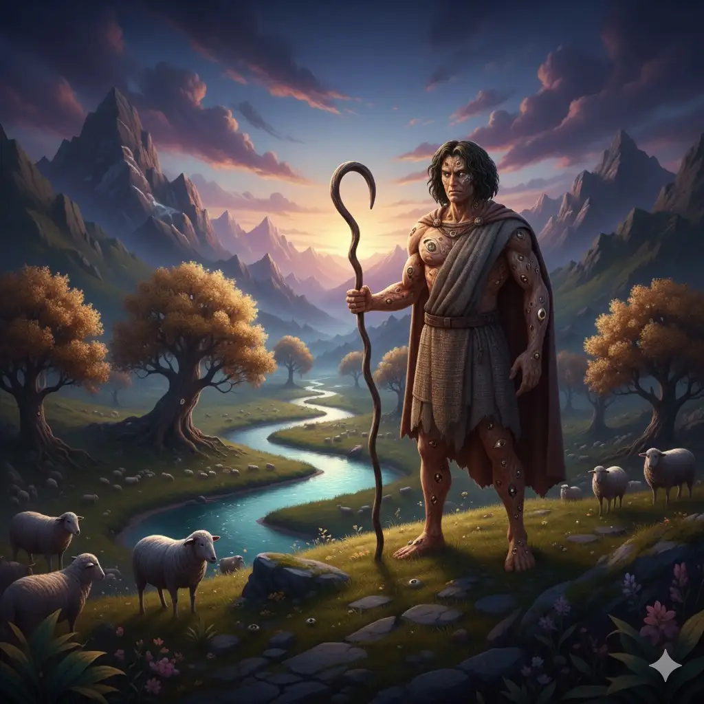 Zeus e Io 1 Il bovaro Argo Panoptes