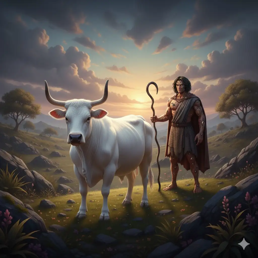 Zeus e Io 3 Io affidata ad Argo Panoptes