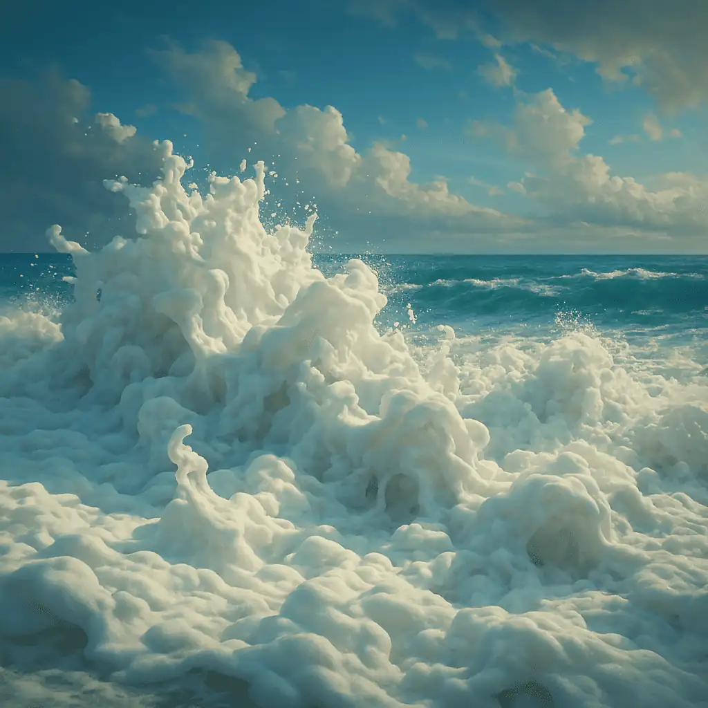 Spuma del mare che personificano le Graie