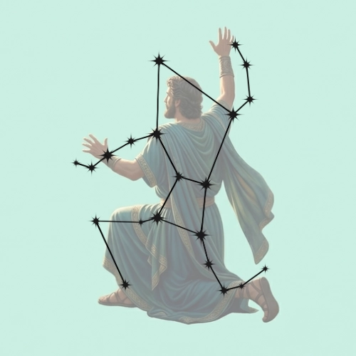 Costellazione di Ercole (Inginocchiato) 1 Costellazione di Ercole o Inginocchiato