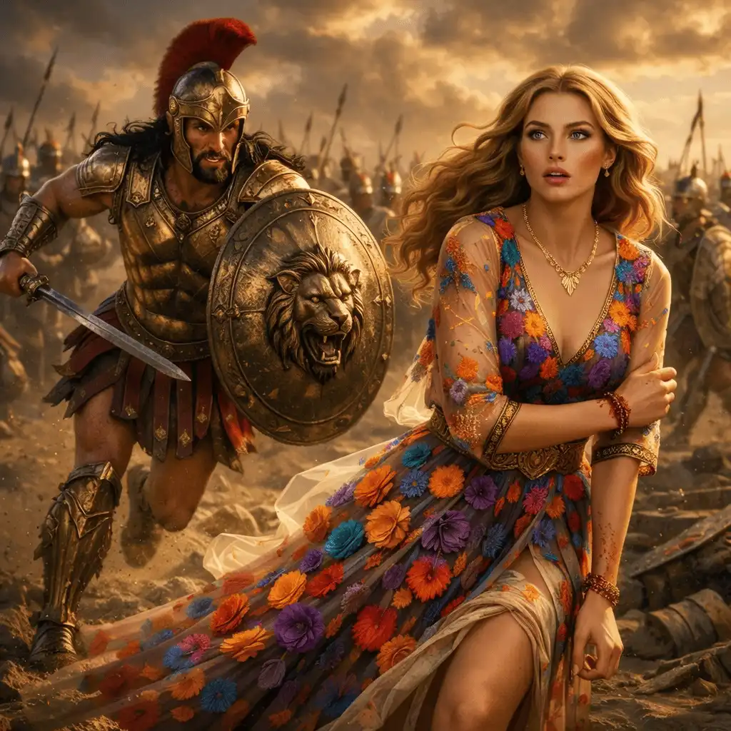 Riassunti dell'Iliade con trama: Diomede a Afrodite